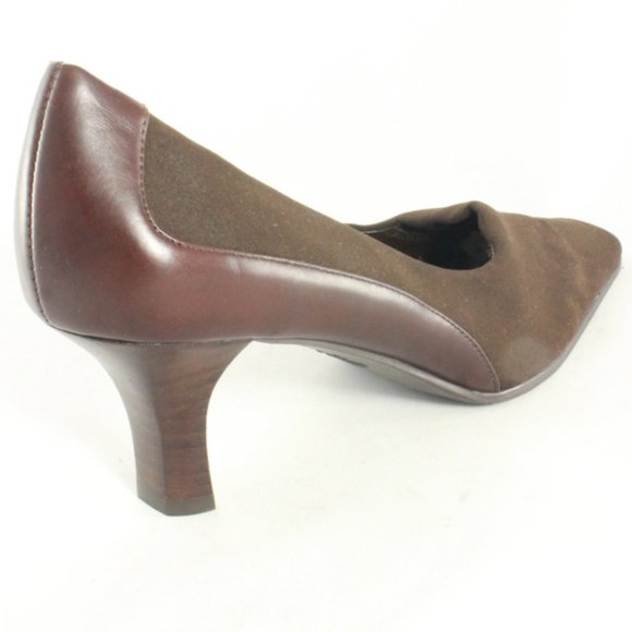 Circa Joan & David Brown Leather Shoes - Picture 4 of 8